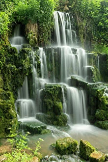 Images Dated 5th July 2023: The Cascade, Bowood Estate, Wiltshire, England