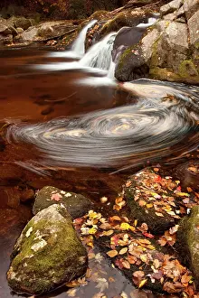 Watercourse Prints: Cascade at Enders Falls State Park, Granby, Connecticut, USA