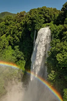 Force Prints: Cascata della Marmore & Rainbow, Terni, Umbria, Italy