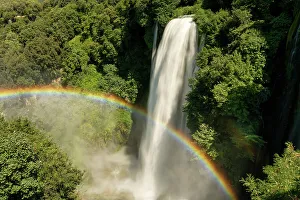 Force Prints: Cascata della Marmore & Rainbow, Terni, Umbria, Italy
