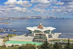 Caspian Waterfront Mall, modern building, Baku, Azerbaijan