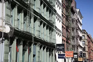 Images Dated 27th October 2011: Cast Iron architecture, Greene Street, Soho, Manhattan, New York City, USA