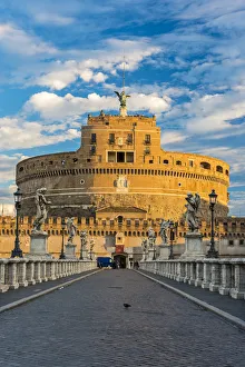 Castel Sant Angelo or Mausoleum of Hadrian, Rome, Lazio, Italy