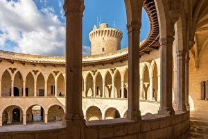 Castell de Belver, Palma de Mallorca, Mallorca, Balearic Islands, Spain