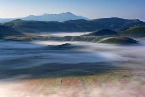 Norcia Prints: Castelluccio, Norcia, Perugia province, Umbria, Italy