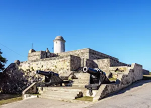 Cienfuegos Prints: Castillo de Jagua, Jagua Fortress, Cienfuegos, Cienfuegos Province, Cuba