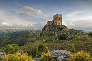 Castle of Algoso from the 12th century. Tras os Montes, Portugal