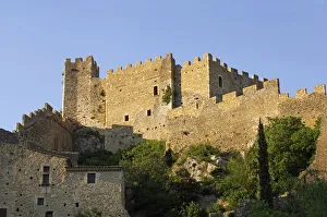 Castle, Aubenas, Ardeche, Rhones-Alpes, France