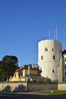 Bastion Prints: The castle on the banks of the Daugava river. Riga, Latvia