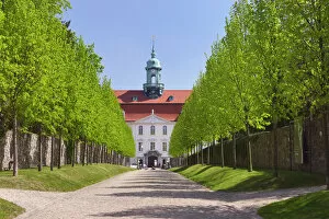 Castle and baroque garden Lichtenwalde, Saxony, Germany, Europe