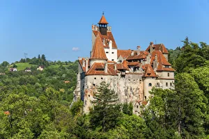 Hans Georg Eiben Prints: Castle Bran, Draculas castle, Bran, Transylvania, Romania