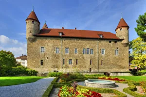 Canton Fribourg Prints: Castle, Bulle, Fribourg, Switzerland