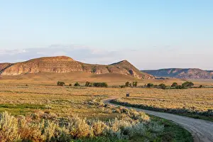 Saskatchewan Prints: Castle Butte, Big Beaver, Saskatchewan, Canada, North America