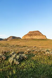 Saskatchewan Prints: Castle Butte, Big Beaver, Saskatchewan, Canada, North America