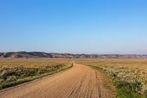 Saskatchewan Prints: Castle Butte, Big Beaver, Saskatchewan, Canada, North America