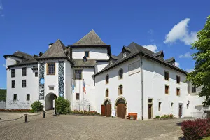 Photography Prints: Castle of Clervaux, UNESCO World Heritage Site, Kanton Clervaux, Luxembourg