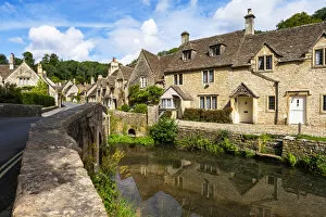 Castle Coombe, Cotswolds, Gloucestershire, England, UK