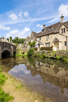 Castle Coombe, Cotswolds, Gloucestershire, England, UK
