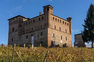 The Castle of Grinzane Cavour, Province of Cuneo, Piedmont, Italy