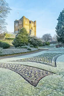Images Dated 24th January 2023: Castle in Guildford, Surrey, England
