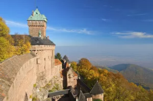 Castle Haut-Koenigsbourg, Alsace, France