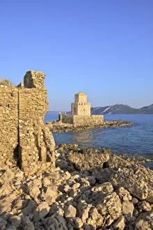 The Castle at Methoni, Messinia, The Peloponnese, Greece, Southern Europe