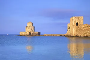The Castle at Methoni, Messinia, The Peloponnese, Greece, Southern Europe