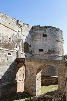 Images Dated 28th October 2016: Castle, Otranto, Salento, Apulia, Italy