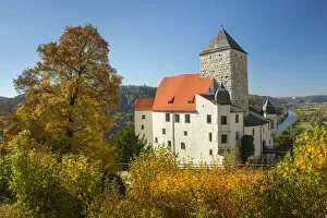 Images Dated 10th March 2021: Castle Prunn, Altmuehl Valley, Middle Franconia, Lower Bavaria, Bavaria, Germany, Europe