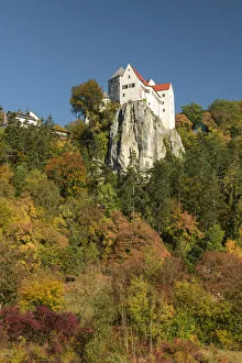 Castle Prunn, Altmuehl Valley, Middle Franconia, Lower Bavaria, Bavaria, Germany, Europe
