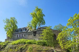 Images Dated 18th June 2020: Castle ruin Kastellaun, Hunsruck, Rhineland-Palatinate, Germany