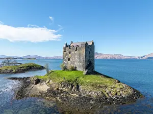 Ancient History Prints: Castle Stalker, Loch Laich, Port Appin, Scotland, UK