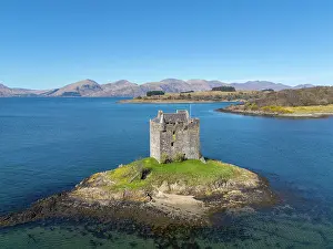 Ancient History Prints: Castle Stalker, Loch Laich, Port Appin, Scotland, UK