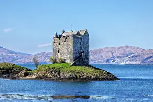 Ancient History Prints: Castle Stalker, Loch Laich, Port Appin, Scotland, UK