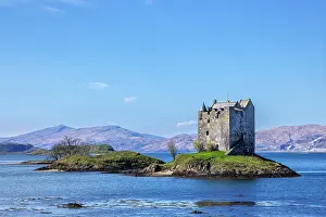 Ancient History Prints: Castle Stalker, Loch Laich, Port Appin, Scotland, UK