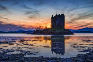 Castle Stalker at Sunset, Argyll & Bute, Scotland