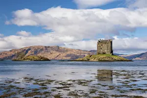 March Prints: Castle Stalker on a tidal islet on Loch Laich near Port Appin