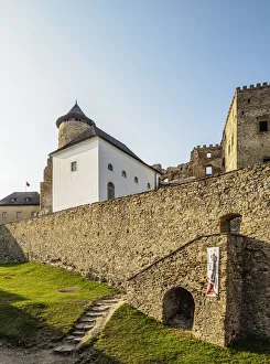 Slovakian Prints: Castle in Stara Lubovna, Presov Region, Slovakia