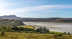 Castle Varrich, Kyle of Tongue, Sutherland, Highlands, Scotland, United Kingdom Castle Varrich, Kyle of Tongue, Sutherland, Highlands, Scotland, United Kingdom