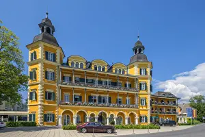 Carinthia Prints: Castlehotel at Velden, Worthersee, Carinthia, Austria