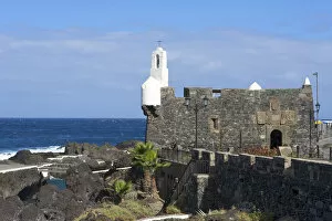 Castlel in Garachico, Tenerife, Canary Islands, Spain