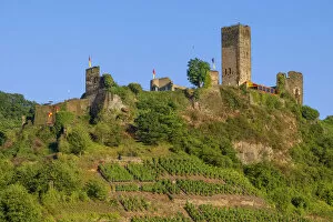 Castleruin Metternich at Beilstein, Mosel valley, Rhineland-Palatinate, Germany