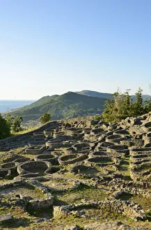 Images Dated 21st August 2017: Castro de Santa Tecla (Castro de Santa Trega in galician), dating back to the 1st