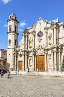 Habana Prints: Catedral de San Cristobal (otherwise known as Havana Cathedral), La Habana Vieja, Havana