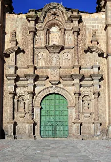 18th Century Prints: Cathedral (18th century), Puno, Peru