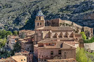 Images Dated 7th June 2018: Cathedral, Albarracin, Aragon, Spain