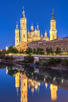 Espana Collection: Cathedral-Basilica of Our Lady of the Pillar or Catedral-Basilica de Nuestra Senora