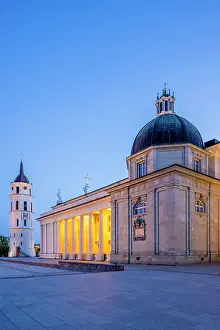 Catholic Cathedral Prints: The Cathedral Basilica of St Stanislaus and St Ladislaus of Vilnius, Vilnius, Lithuania