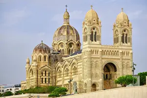 Marseille Prints: The Cathedral, Cathedrale Sainte-Marie Majeure (Cathedrale de la Major) de Marseille