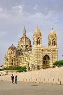 Marseille Prints: The Cathedral, Cathedrale Sainte-Marie Majeure (Cathedrale de la Major) de Marseille